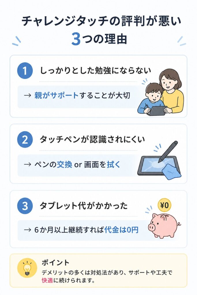 チャレンジタッチが最悪と感じる3つの理由と対策