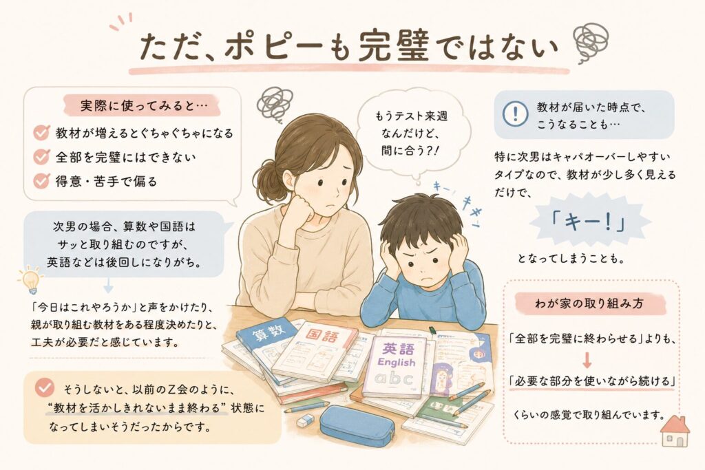 Z会と小学ポピーを比較｜いろいろ試したわが家が最終的に選んだ教材は？