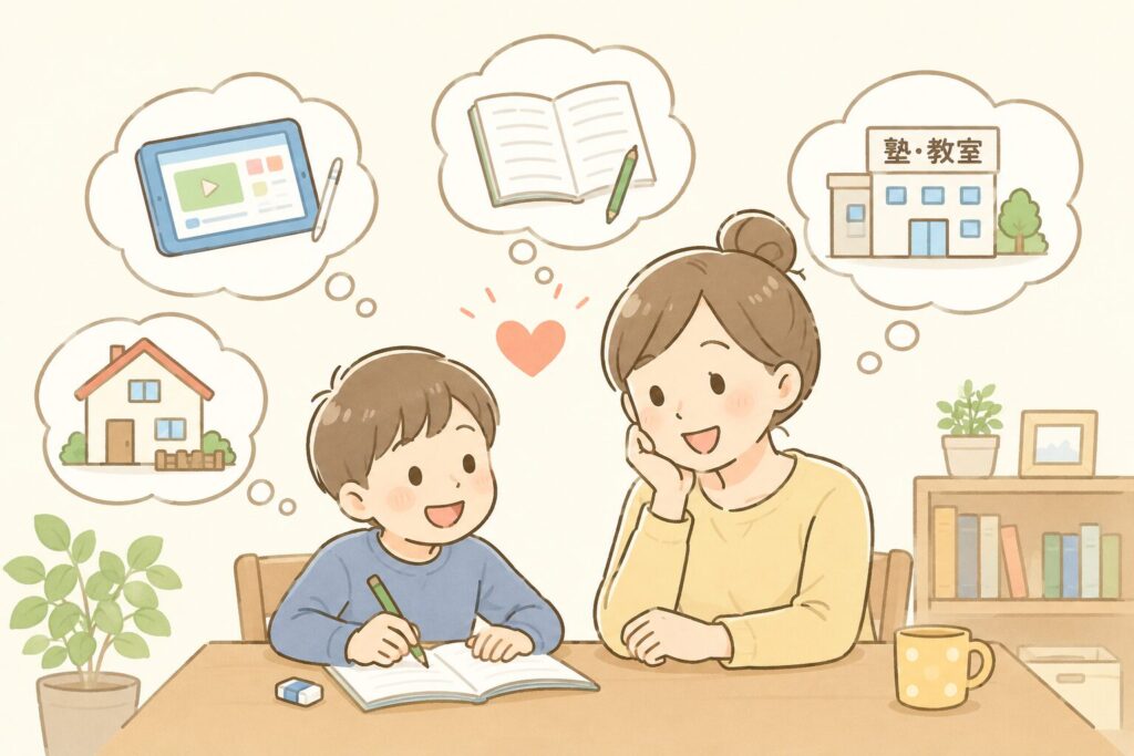 家庭学習がしんどいならどうする？｜わが家が感じた“おうち学習の限界”と感じた時